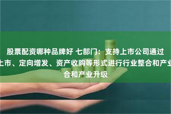 股票配资哪种品牌好 七部门：支持上市公司通过整体上市、定向增发、资产收购等形式进行行业整合和产业升级